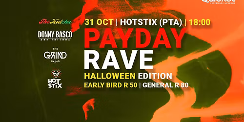  Payday Rave: Halloween Edition