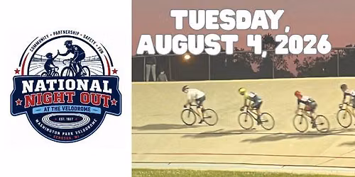 National Night Out at the Washington Park Velodrome