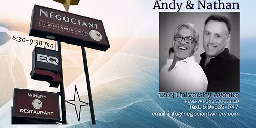 Andy and Nathan at Negociant Winery