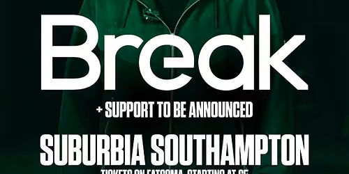 ADHDNB x PND x TDS x TSS PRESENT: BREAK + SUPPORT TBA