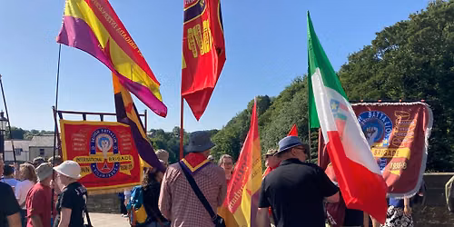 The North East Volunteers for Liberty at The Big Meet.