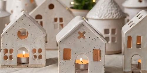 Your Ceramic Christmas House: A Pottery Workshop