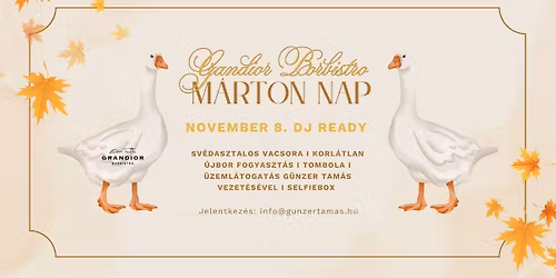 11.08\ud83e\udebfM\u00e1rton-napi mulats\u00e1g Dj Ready-vel I Grandior BorBistro \ud83c\udf77