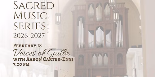 Sacred Music Concert: Voices of Gullah