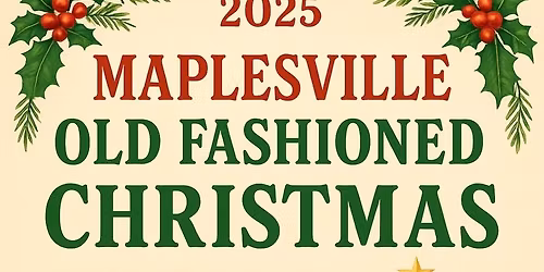 Maplesville Old Fashioned Christmas Event