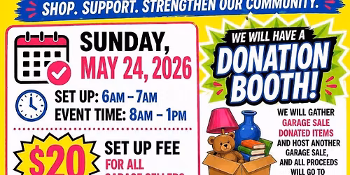 Community Garage Sale & Pop Up