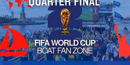 FIFA World Cup 2026 |Quarter Final | Watch Party |  Boat Cruise
