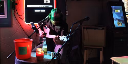 Devin Thoreson on the patio