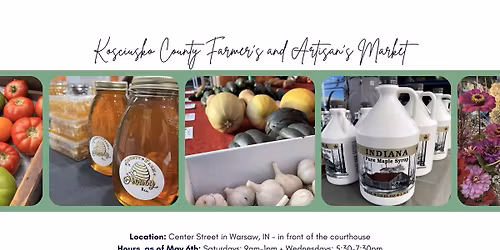 Kosciusko County Farmers and Artisans Market
