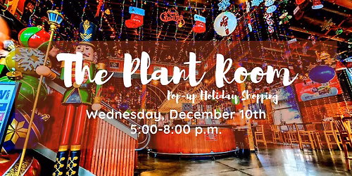 The Plant Room Holiday Shopping Pop-up at BrewCo