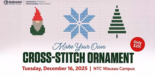 Cross-Stitch Ornament Workshop