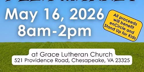 Spring Flea Market at Grace Lutheran Church (Chesapeake)