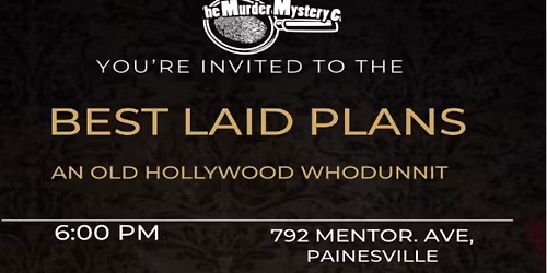 Murder Mystery Dinner