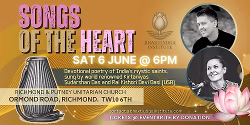 SONGS OF THE HEART\u2014Live Mantra Kirtan in LONDON