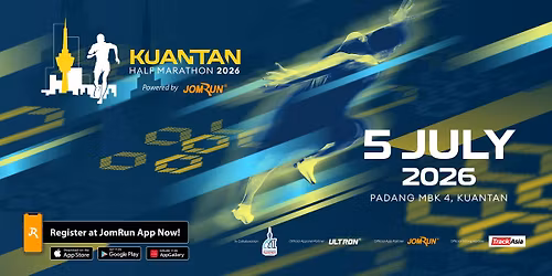 Kuantan Half Marathon 2026 Powered by JomRun\u00ae