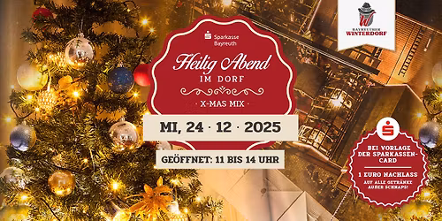 Heilig Abend im Dorf