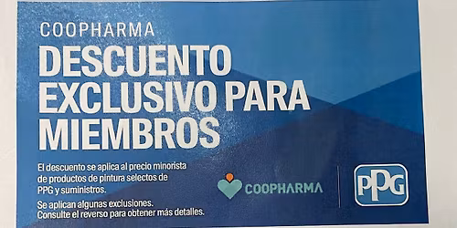 Coopharma y PPG Paint Discount Event