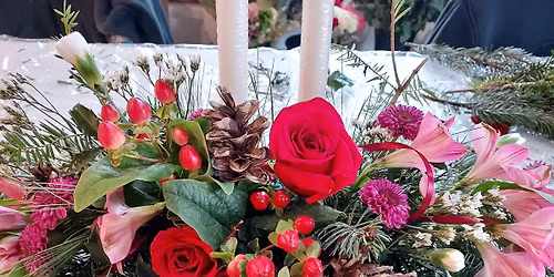 Holiday Floral Centerpiece