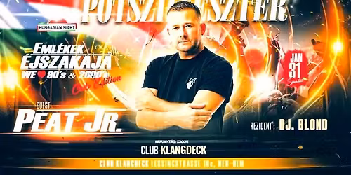 P\u00f3tszilveszter|Neu-Ulm|Eml\u00e9kek \u00e9jszak\u00e1ja|Peat Jr.|01.31.