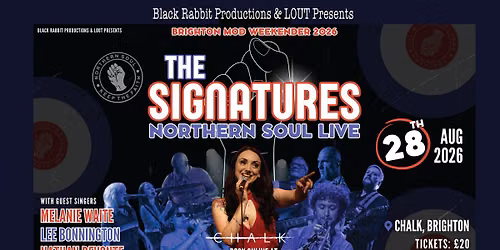 The Signatures - Northern Soul Live