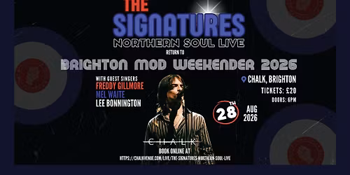 The Signatures - Northern Soul Live