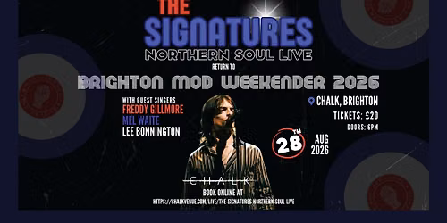 The Signatures - Northern Soul Live