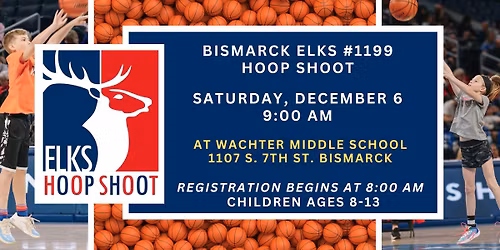 Elks Hoop Shoot Contest