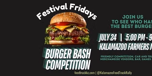 Festival Fridays - Burger Bash Competition
