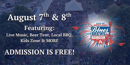 BLUES, BREWS & BARBECUE 2026