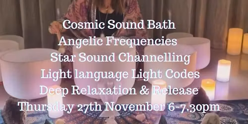 Cosmic sound bath 