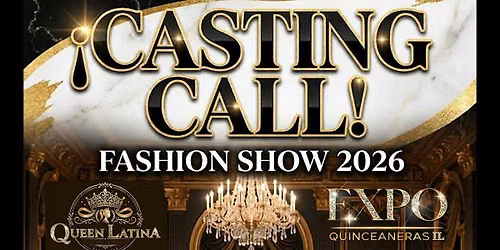 Queen Latina Beauty Pageant Casting Call