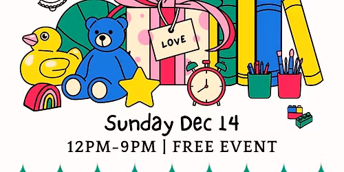 BEATS & NATURE X-MAS TOY DRIVE | !M:M\u00a3 & FRIENDS