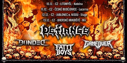Clash of Thrash tour 2026 | Litomy\u0161l