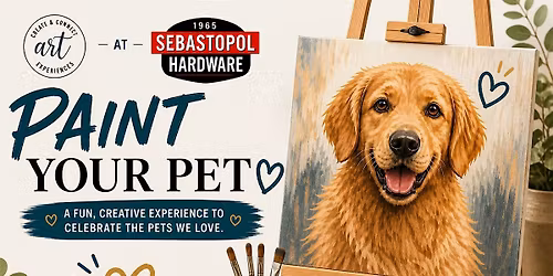 Paint Your Pet  | Custom Pet Portrait Night