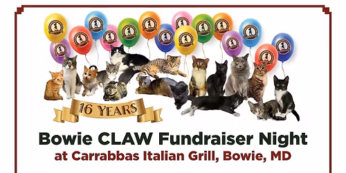 Carrabba's Fundraiser for Bowie CLAW 