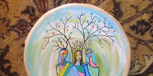 Drum circle offering with jo parker