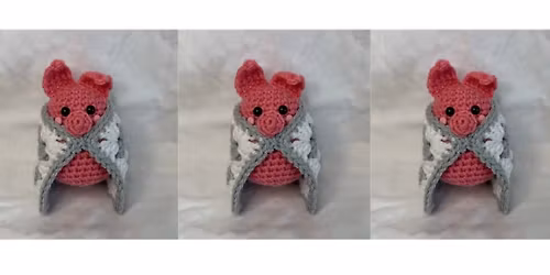 Next Level Crochet: Amigurumi Pigs in Blankets! 2 Week Course!
