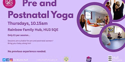 Pre and Postnatal Yoga (West)