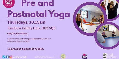 Pre and Postnatal Fitness Yoga (West)
