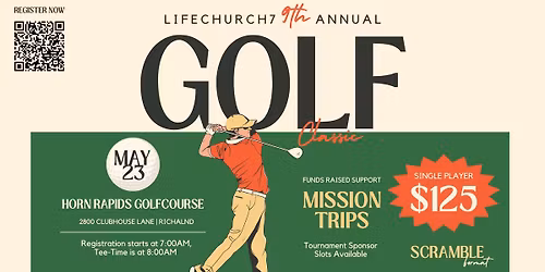 Annual Golf Classic \u2013 Missions Fundraiser