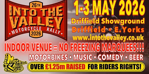 Into The Valley Motorcycle Rally 2026