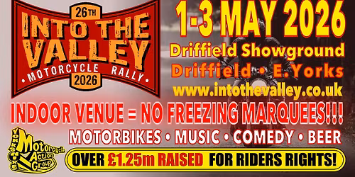 Into The Valley Motorcycle Rally 2026