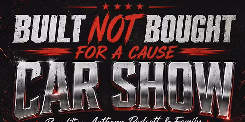 Benefit Car Show for Anthony Padgett and family