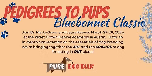 Pedigrees2Pups -- Bluebonnet Classic