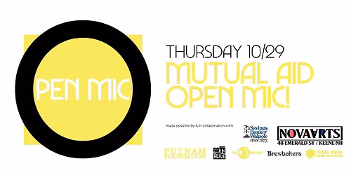 Mutual Aid Open Mic Night!