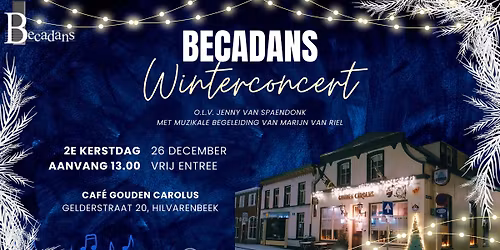 Becadans Winterconcert