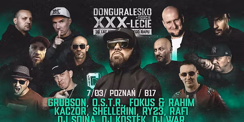 donGURALesko XXX-lecie \u2022 07.03.26 \u2022 B17 - Pozna\u0144