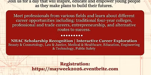 May Week 2026 - Youth Symposium "Blueprint for Excellence"