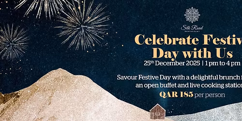 Celebrate Festive Brunch with us at Silk Road