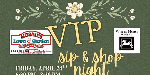 VIP Sip & Shop Night